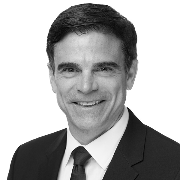 Black and White headshot of Dierk Flemming, General Counsel at Strategic