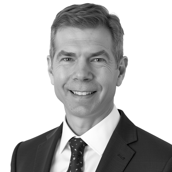 Ted Joseph Black and White Headshot