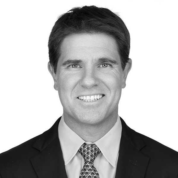 Kevin Killeavy Headshot in Black and White